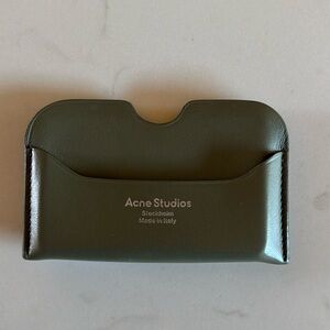 Acne Studios Leather Card Holder